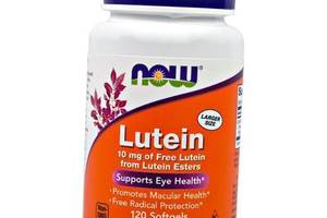 Лютеин, Lutein 10, Now Foods 120 (72128013)