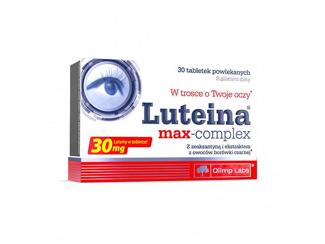 Лютеин Olimp Nutrition Luteina Max-Cоmplex 30 Tabs