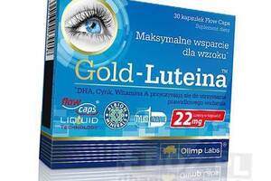 Лютеин и Зеаксантин, Gold Lutein, Olimp Nutrition 30 (72283004)