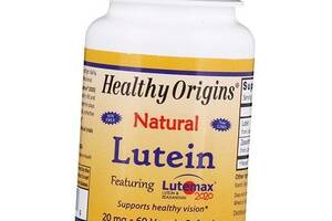 Лютеин и Зеаксантин, Lutein, Healthy Origins 60 (72354002)