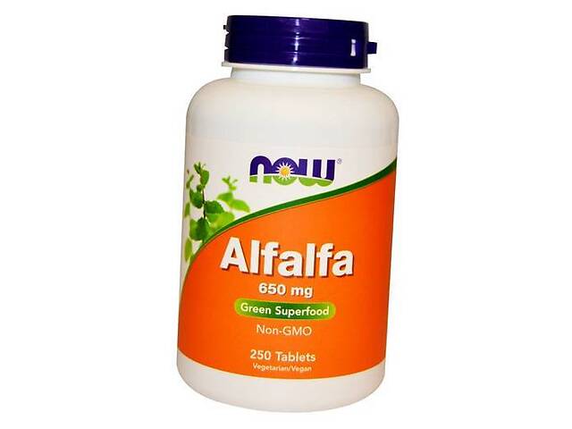 Люцерна Альфальфа Alfalfa 650 Now Foods 250таб (71128061)