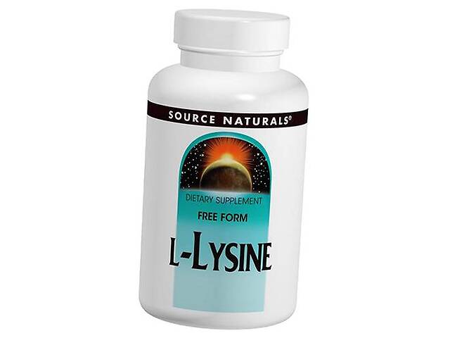 Лизин L-Lysine 1000 Source Naturals 100таб (27355001)