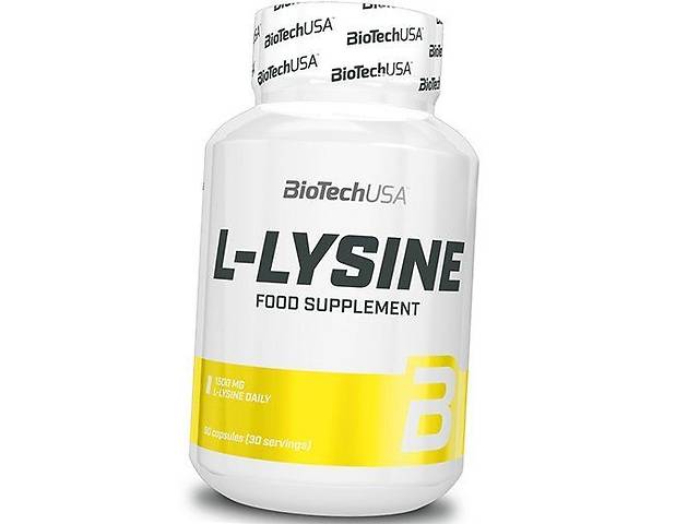 Лизин L-Lysine BioTech (USA) 90капс (27084023)