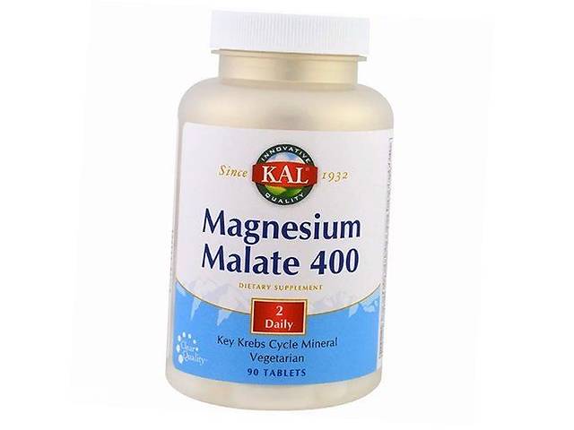 Магний малат KAL Magnesium Malate 400 90 таб (36424007)