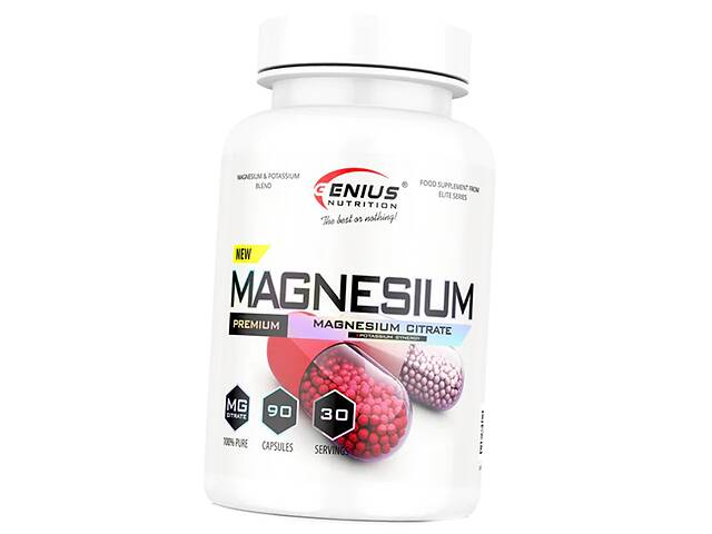 Магний и калий Genius Nutrition Magnesium 90 капс (36562002)