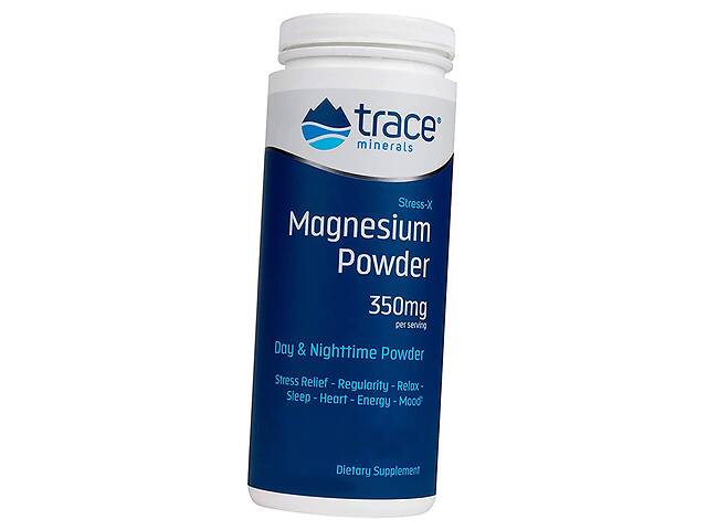 Магний защита от стресса Stress-X Magnesium Powder Trace Minerals 240г Лимон-лайм (36474028)