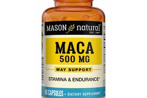 Мака Mason Natural Maca 500 mg 60 Caps