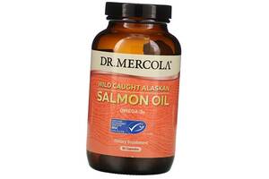 Масло дикого аляскинского лосося, Salmon Oil, Dr. Mercola 90 (67387004)