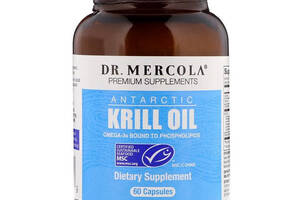 Масло криля Dr. Mercola Antarctic Krill Oil 60 Caps