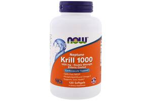 Масло криля Neptune Krill Now Foods двойная сила 1000 мг 120 капсул