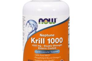 Масло криля NOW Foods Neptune Krill Oil 1000 mg 60 Softgels