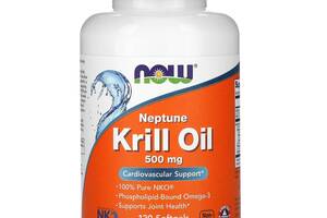 Масло криля NOW Foods Neptune Krill Oil 500 mg 120 Softgels