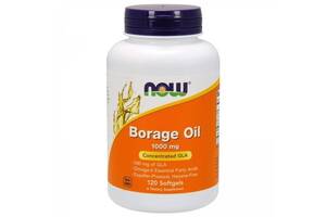 Масло огуречника NOW Foods Borage Oil 1000 mg 120 Softgels