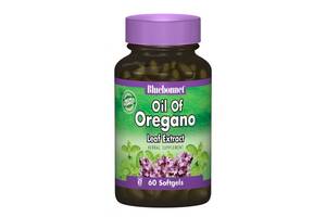 Масло Орегано Bluebonnet Nutrition Oil of Oregano Leaf Extract 60 Caps