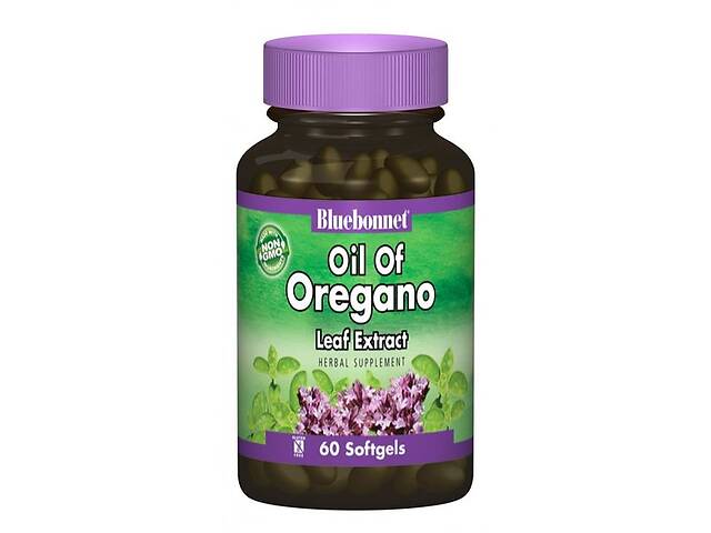 Масло Орегано Bluebonnet Nutrition Oil of Oregano Leaf Extract 60 Caps