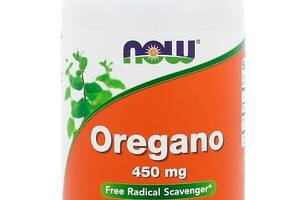 Масло Орегано NOW Foods Oregano 450 mg 100 Veg Caps