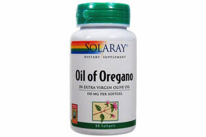 Масло Орегано Solaray Oil of Oregano 150 mg 60 Softgels