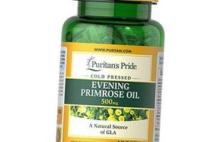 Масло Примулы Вечерней, Evening Primrose Oil with GLA 500, Puritan's Pride 100 (71367015)