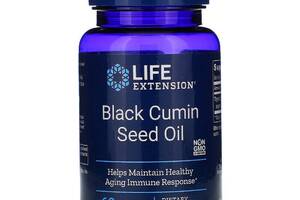 Масло семян черного тмина, Black Cumin Seed Oil, Life Extension, 60 капсул