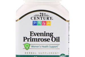 Масло вечерней примулы 21st Century Evening Primrose Oil 60 Softgels CEN-21828