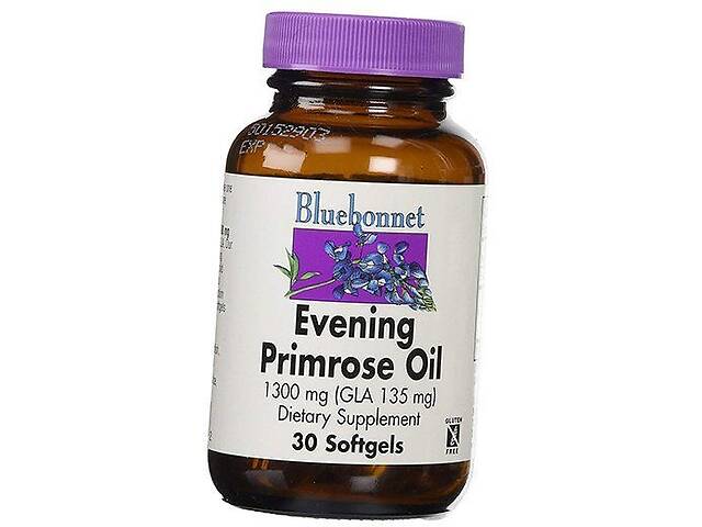 Масло Вечерней Примулы, Evening Primrose Oil, Bluebonnet Nutrition 30 (71393003)