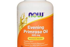 Масло вечерней примулы Evening Primrose Oil Now Foods 500 мг 250 капсул