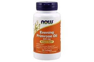 Масло вечерней примулы Evening Primrose Oil Now Foods 500 мг 100 капсул