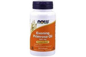 Масло вечерней примулы NOW Foods Evening Primrose Oil 500 mg 100 Softgels