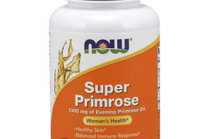 Масло вечерней примулы NOW Foods Super Primrose 1300 mg 60 Softgels