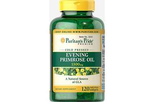 Масло вечерней примулы Puritan's Pride Evening Primrose Oil 1300 MG With GLA 120 Softgels