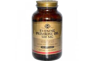 Масло вечерней примулы Solgar Evening Primrose Oil 500 mg 180 Softgels