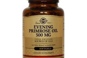 Масло вечерней примулы Solgar Evening Primrose Oil 500 mg 90 Softgels