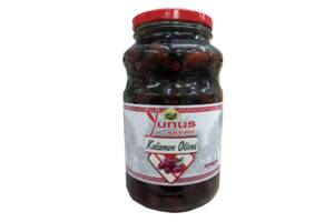 Маслини YUNUS Kalamon Olives Каламата з кісточкою, 2.6 кг 2600 g