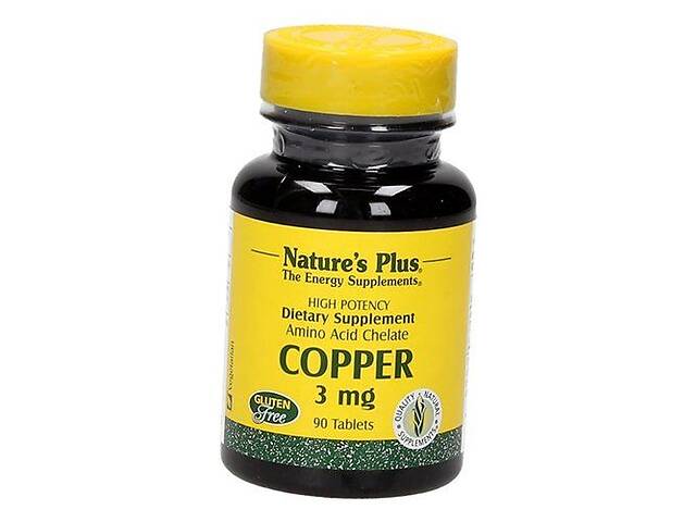 Медь Copper 3 Nature's Plus 90таб (36375049)