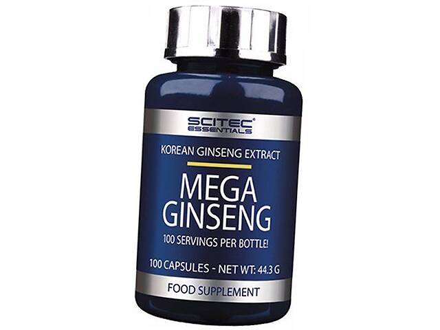 Mega Ginseng Scitec Essentials 100капс (71170005)