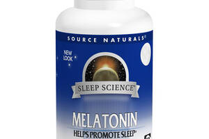 Мелатонин 3 мг Source Naturals Sleep Science 120 таблеток (SN0551)