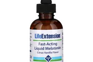 Мелатонин для сна Life Extension Fast-Acting Liquid Melatonin, 2 fl 59 ml LEX22342