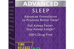 Мелатонин для сна Melatonin Advanced Sleep Natrol 10 мг 30 таблеток