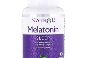 Мелатонин для сна Natrol Melatonin 3 mg 60 Tabs NTL-00510