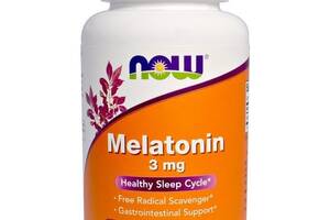 Мелатонин для сна NOW Foods Melatonin 3 mg 180 Caps NOW-03257