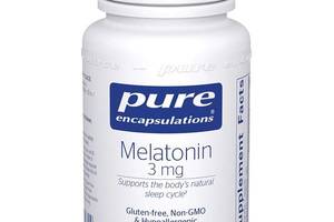 Мелатонин для сна Pure Encapsulations Melatonin 3 mg 180 Caps PE-00181