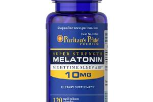 Мелатонин для сна Puritan's Pride Melatonin 10 mg 120 Caps