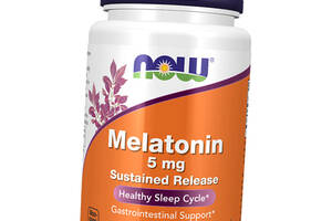 Мелатонин медленного высвобождения Now Foods Melatonin 5 Sustained Release 120 таб (72128068)