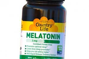 Мелатонин Melatonin 1 Country Life 60таб (72124020)