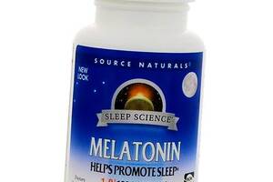 Мелатонин Melatonin 1 Source Naturals 100леденцов Апельсин (72355002)