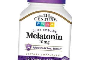 Мелатонин Melatonin 10 21st Century 120таб Вишня (72440002)