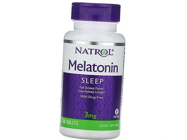Мелатонин Melatonin 3 Natrol 120таб (72358004)