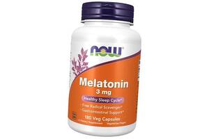 Мелатонин Melatonin 3 Now Foods 180вегкапс (72128008)