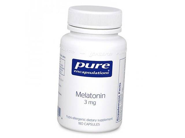 Мелатонин Melatonin 3 Pure Encapsulations 180капс (72361002)