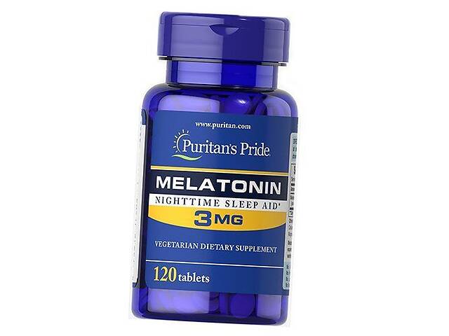 Мелатонин Melatonin 3 Puritan's Pride 120таб (72367007)